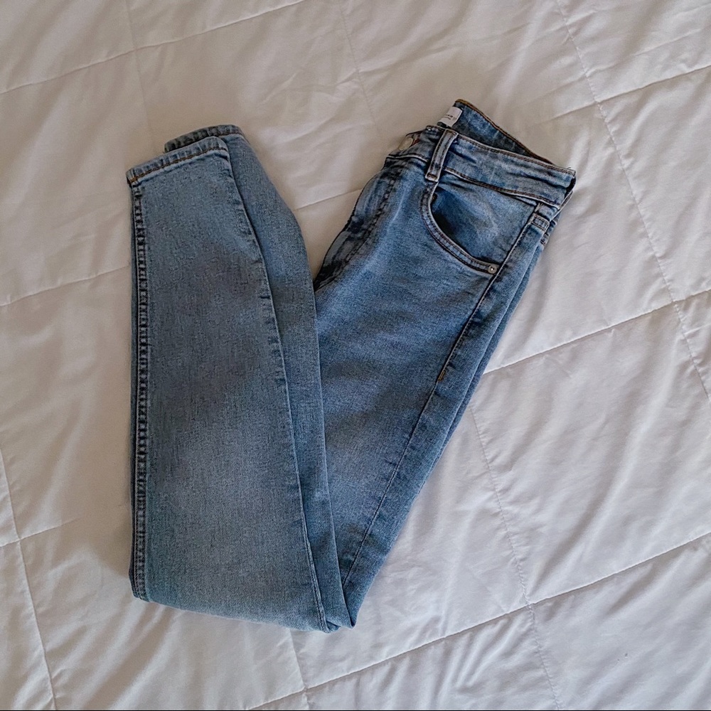 ZARA Vintage HI-RISE Skinny Jeans